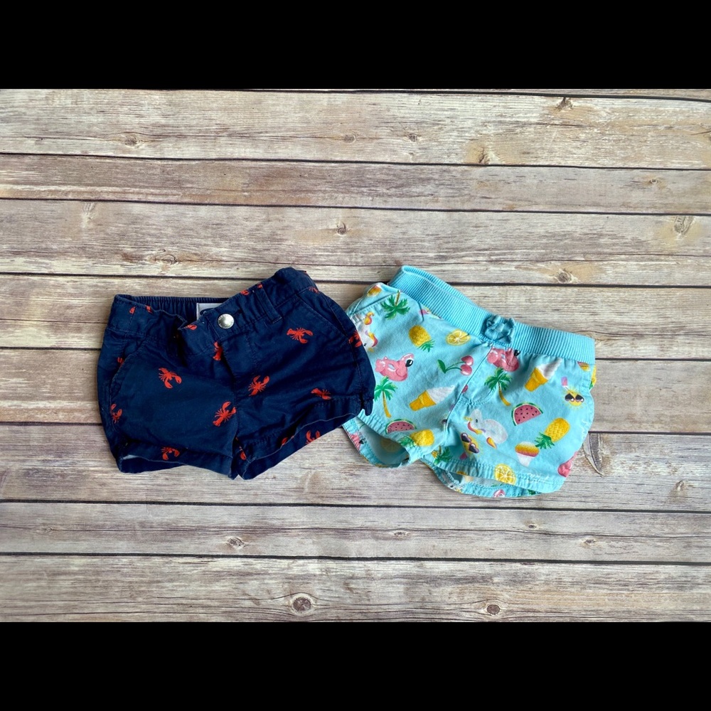 Baby Girl summer shorts 18-24 months
